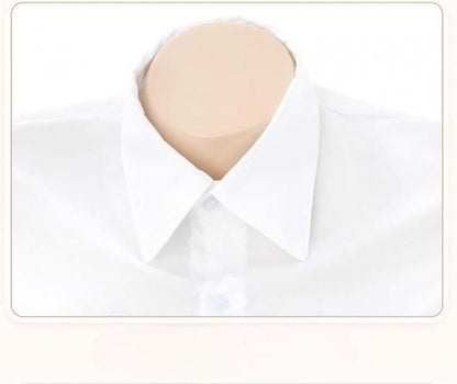 【Meltmeオリジナル】王道JK制服 セクシー学生服コスプレ5点セット - 誘惑の学園ランジェリー 白ニーハイソックス付き