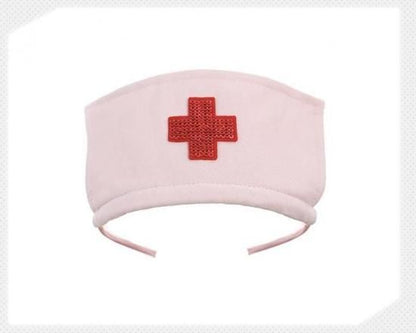 【Meltmeオリジナル】サイドリボン セクシーナース服 セクシーコスプレ - 甘誘惑ミニドレス ニーハイソックス付き